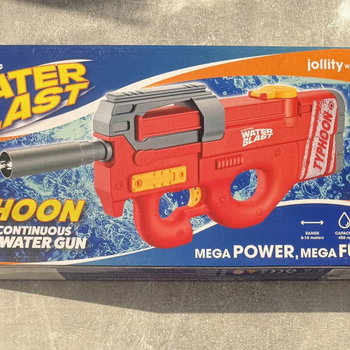 Water Blast Typhoon Electric Water Gun new