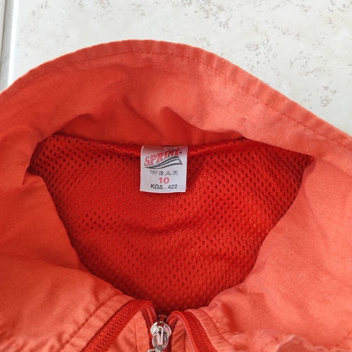 Sprint children's jacket spring autumn like new, orange, size 10