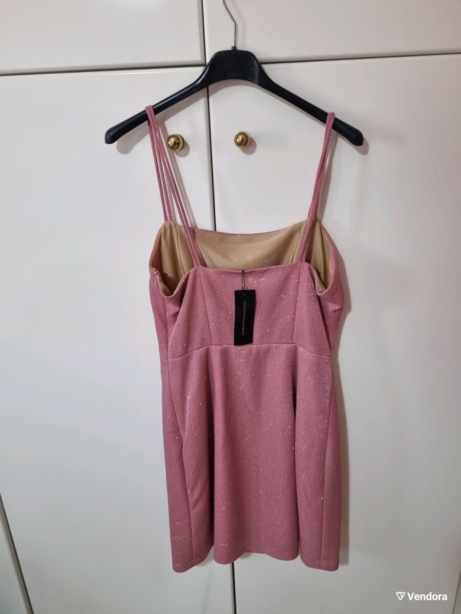 Mini dress with glitter Giorgia -  42,00 - Vendora.cy