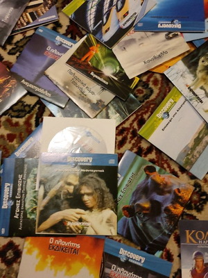 DVD ντοκιμαντέρ Discovery Channel πακέτο 70 τεμαχίων