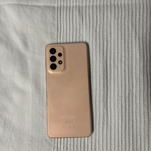 Samsung Galaxy A33 5G like new, orange gold, 128GB, Dual SIM