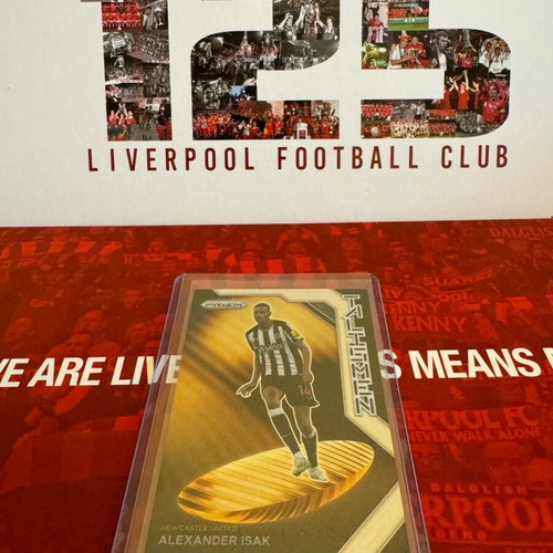 Panini Soccer EPL Prizm Talismen Silver Alexander Isak Newcastle United new