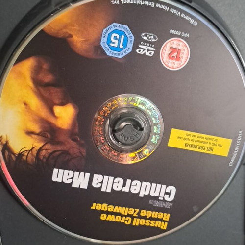 Cinderella Man DVD used with English subtitles