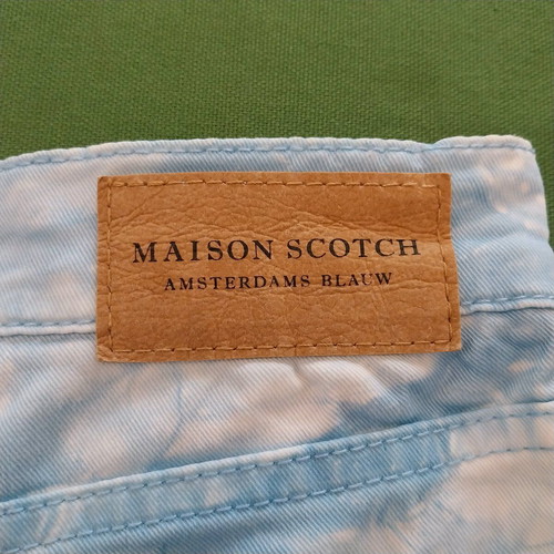 Maison Scotch women's tie dye shorts size M like new