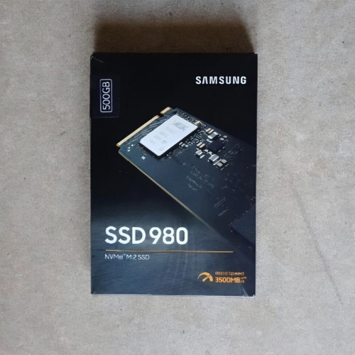 Samsung 980 500GB NVMe PCIe 3.0 SSD