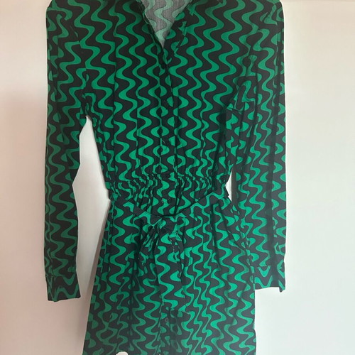 Stradivarius dress green like new