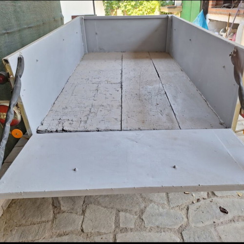 Trailer like new, dimensions 2.00×1.02×0.40 meters