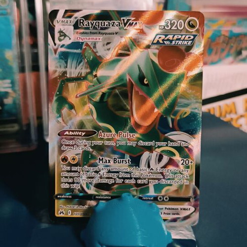 Rayquaza VMAX CRZ 101/159 Rare Holo VMAX Crown Zenith Pokémon TCG new