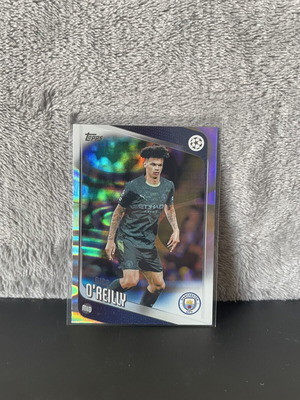 Nico O’Reilly 2025-26 Topps Flagship UCC-Raindrops Parallel #155 like new