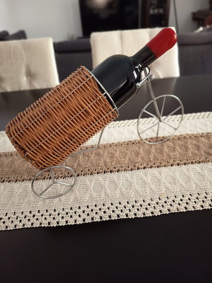 Wine holder decorative bicycle used