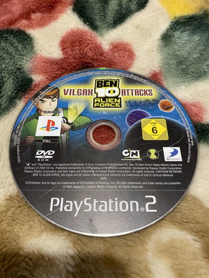 Ben 10 Alien Force Vilgax Attacks PlayStation 2 game used