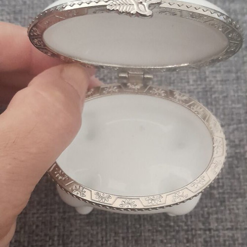 Limoges bomboniere jewelry boxes, 1990s