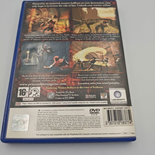 Prince of Persia Warrior Within PlayStation 2 PS2 like new