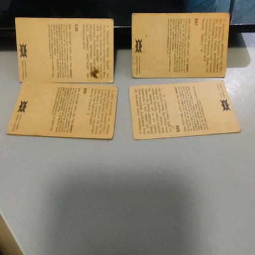 DANDY football stickers used, good condition