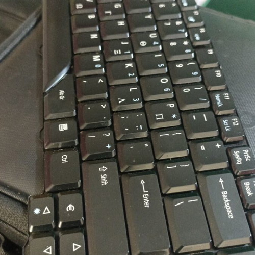 OEM Laptop Replacement Keyboard for Acer Aspire 5920 Greek/US Bilingual Layout