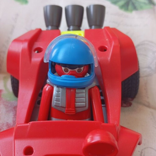 Playmobil vehicle used, missing one front light