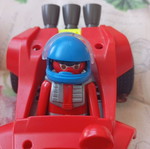 Playmobil vehicle used, missing one front light