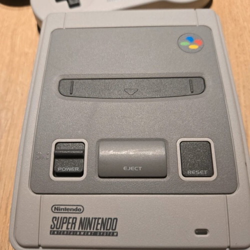 Super Nintendo Mini Classic with 20 Built-in Games and Two Wired Controllers like new