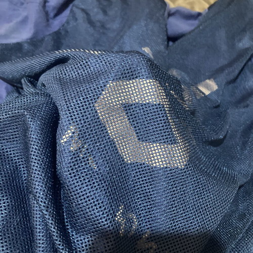 T-shirt Piazza Italia man Large used, blue, mesh