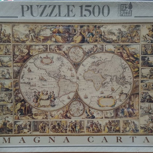 Puzzle Map Educa 1500 new