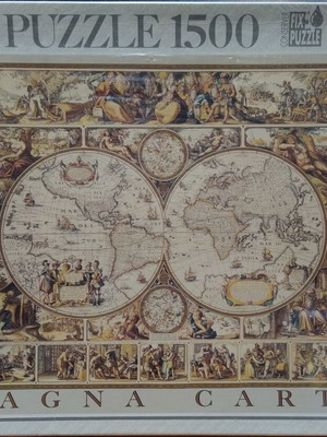 Puzzle Map Educa 1500 new