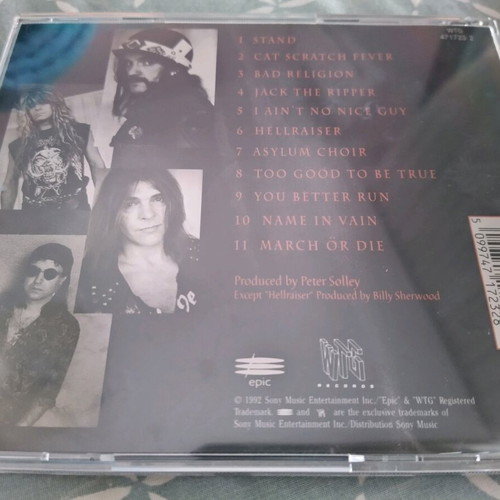 Motorhead March Or Die CD σαν καινούργιο