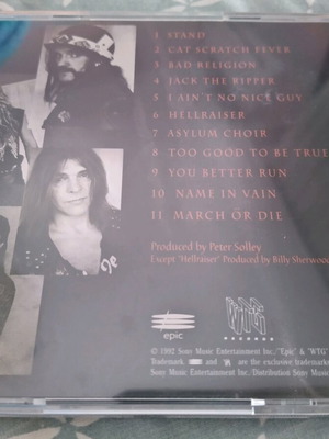 Motorhead March Or Die CD σαν καινούργιο