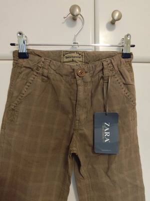 Zara ανοιξιάτικο παντελόνι καινούργιο για 4-5 ετών, μέγεθος 110 cm
