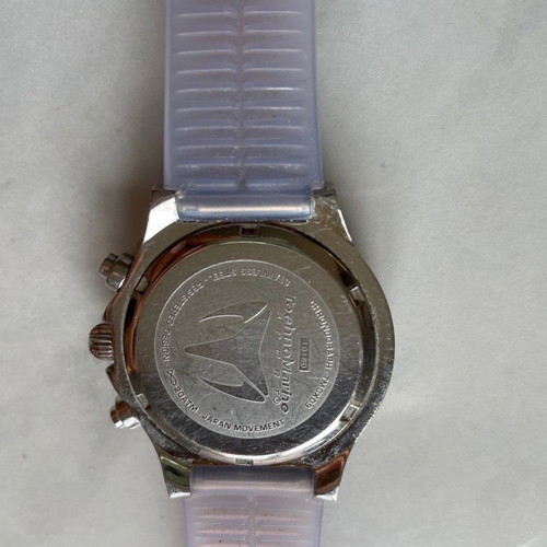 Technomarine lilac watch used with turtle on dial