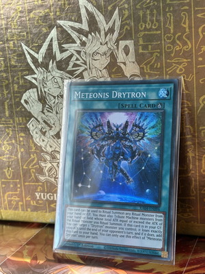 Yu-Gi-Oh! Meteonis Drytron Ritual Spell card