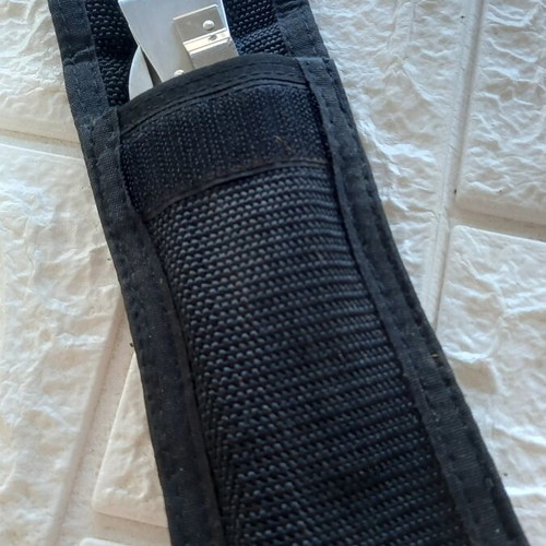 Pocket multitool used, stainless steel with case