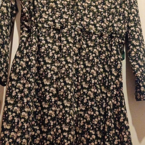 Only dress size L 40 12 like new black pink
