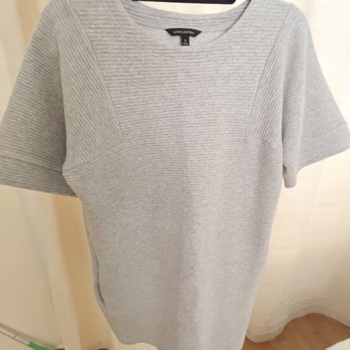Banana Republic mini dress new, gray, size S