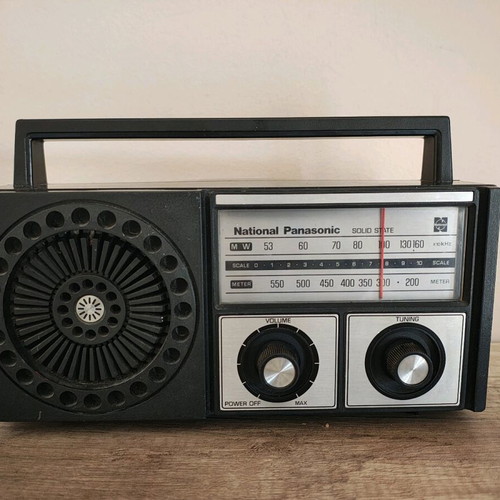 Panasonic vintage radio used