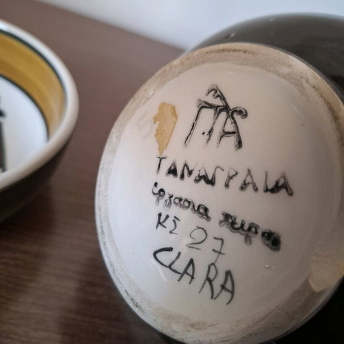 Tanagra ceramic jug and bowl used from Clara