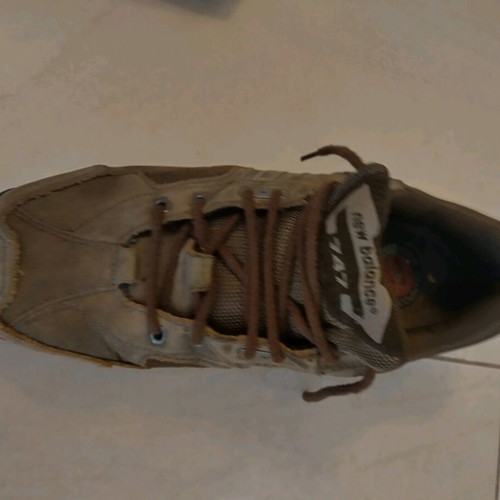 New Balance trekking shoes used, size 43, brown