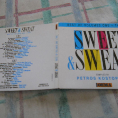 Sweet & Sweat Best Of Volumes One & Two 2×CD used, electronic