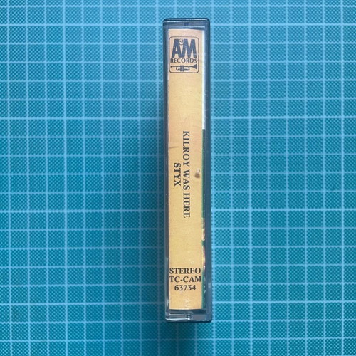Styx Kilroy Was Here cassette used, rock