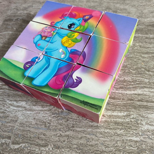 Puzzles for children used, set of 4 pieces for ages 3-6