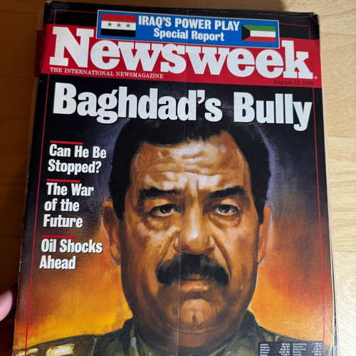 Newsweek magazines like new, pack of 26 issues 1990