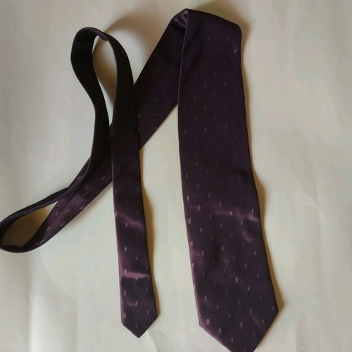 Cravates 80's Italian tie used, polyester