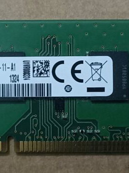 Μνήμη Samsung M378B5173CB0-CK0 DDR3 4GB PC3-12800 1600MHz μεταχειρισμένη