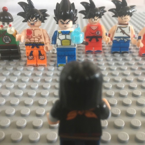 Dragonball figures like new, set of 8 pieces