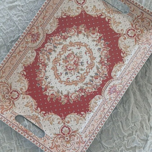 Inart Decorative Serving Tray classic baroque design new