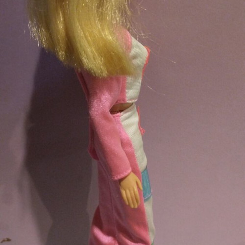 Barbie doll vintage neon used, 90s collectible