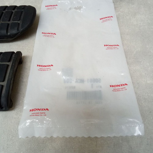 Super Cub Honda footrests 1990s moped motorcycle like new, pack of 2 authentic