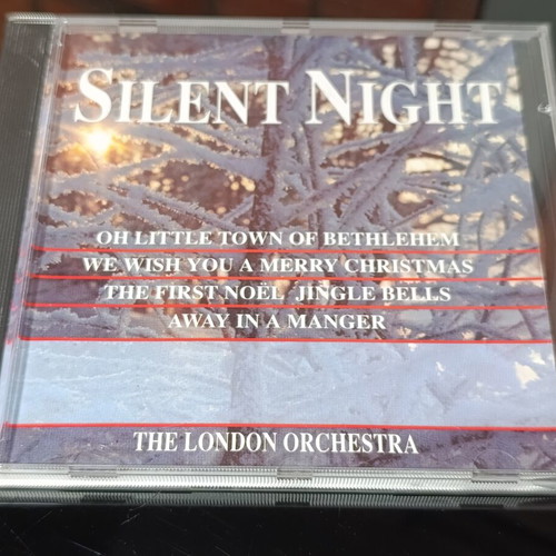 Silent Night CD used with classic Christmas songs by The London Orchestra