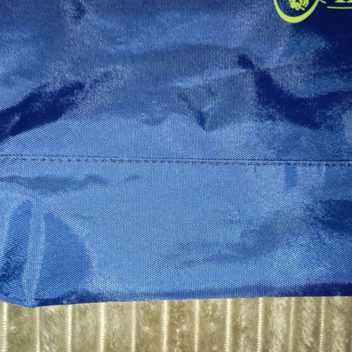 Tote bag from Platon Educational Institutions like new, dark blue