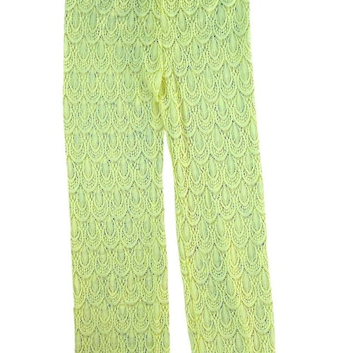 Jeannette yellow lace pants new S/M for the beach