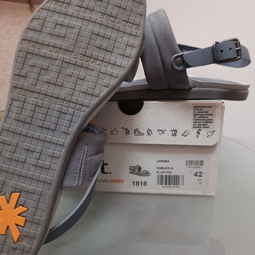 The Art Company leather sandals like new, nubuck and leather, size 42